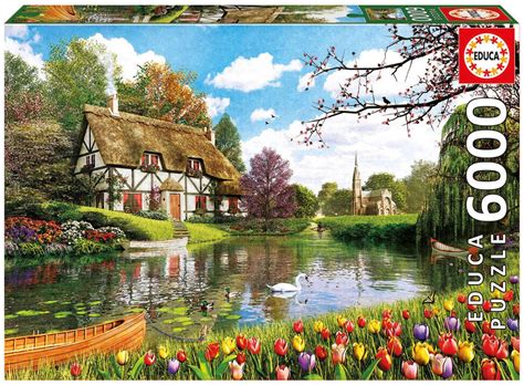The Flint Cottage Jigsaw Puzzle Is A Beautiful Jigsaw Puzzle That