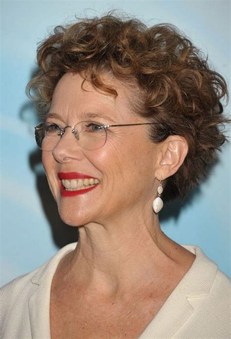 Short Hair Curly Hairstyles For Women Over 50 With Glasses Pics Short