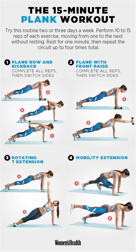 Plank Workout Workout Exercise