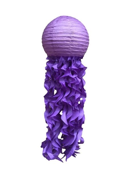 Comes with 2 imitation jellyfish that will glide and dance around the tank. Purple Jellyfish Paper Lantern | Mermaid party decorations ...