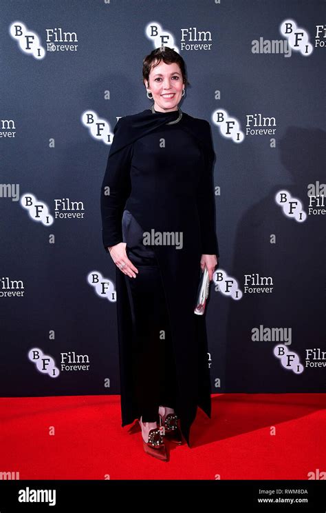 Olivia Colman Attending The Bfi Chairmans Dinner Held At The Rosewood