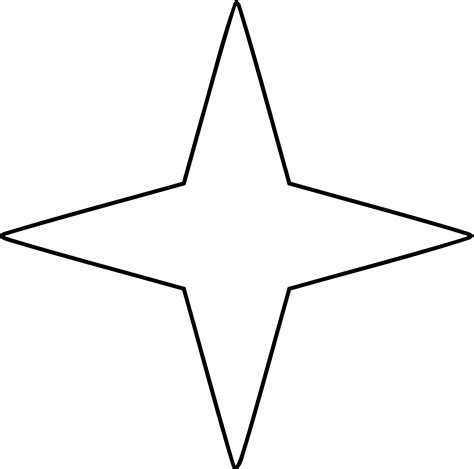 4 Point Star Transparent Clipart 10 Free Cliparts Download Images On Clipground 2024