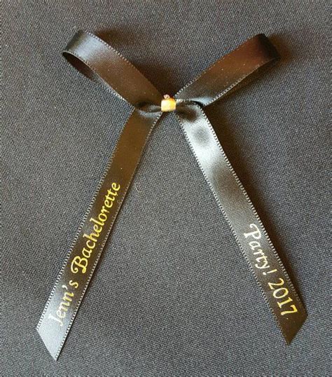 100 Personalized 38 Satin Ribbons For Wedding Favors Etsy
