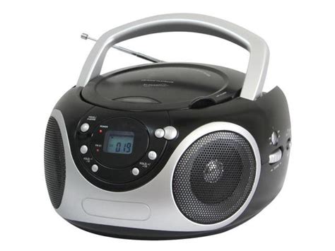 Supersonic Portable Audio System Cd Player With Aux Input And Amfm