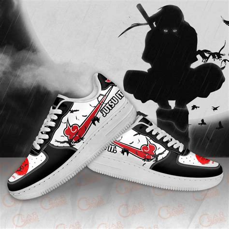 Be sure to check out my other videos! Akatsuki Itachi Air Force 1 Custom Naruto Anime Shoes ...