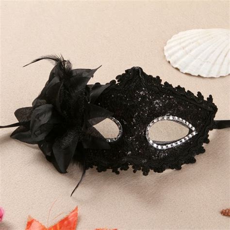 Sexy Women Black Lace Eye Face Mask Masquerade Party Ball Prom Costume
