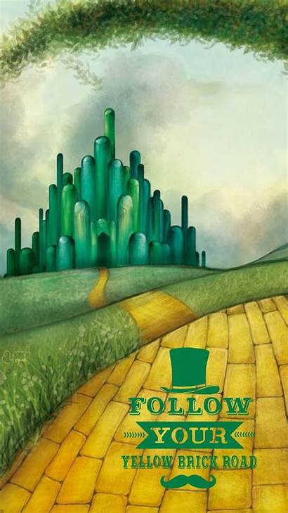 Wizard Oz Wallpapers Iphone Background Yellow Brick
