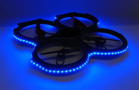 Udi U829a Drone Led Lights Blue Marionville Models
