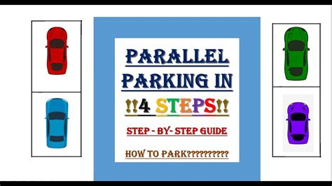 Parallel Park Steps How To Parallel Park Via Memorize These