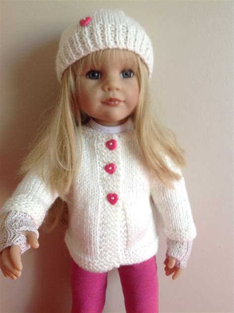 dolls fashion clothes knitting pattern 18 doll etsy