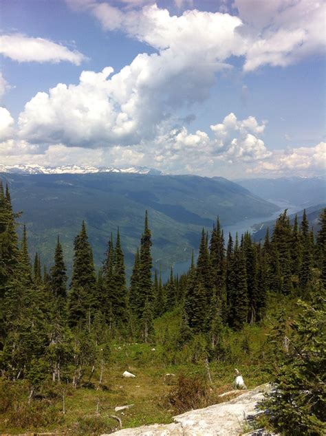 View From Mount Revelstoke National Park Canada Mount Revelstoke