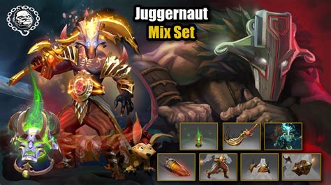 Dota 2 Juggernaut Mix Set Golden Edge Lost Order Provocation Of Ruin Bladeform Legacy