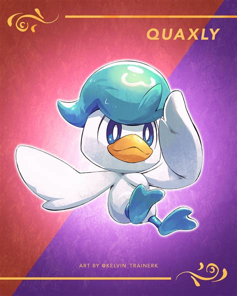 Kelvin Trainerk Quaxly Creatures Company Game Freak Nintendo