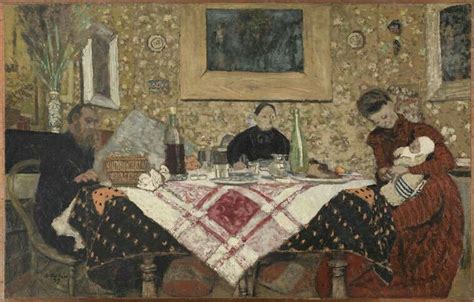 Jean Edouard Vuillard Le Dejeuner En Famille 1899 Musee Dorsay