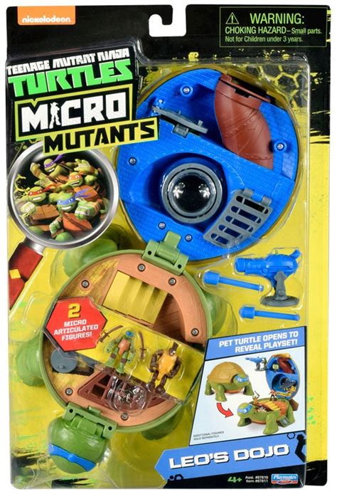 Teenage Mutant Ninja Turtles Nickelodeon Micro Mutants Leos Dojo