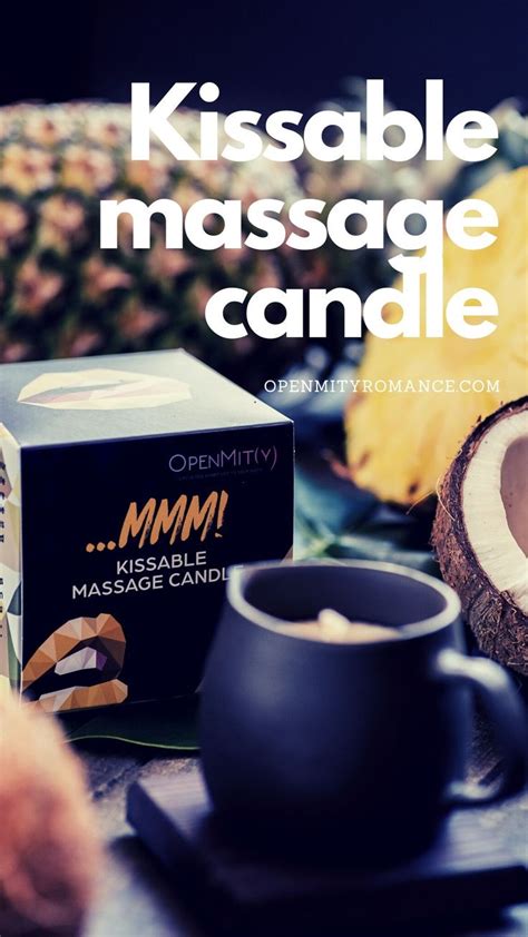 Kissable Massage Candle Rituals Set Romantic Massage Ideas Massage