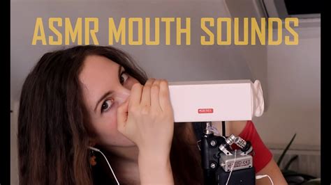 Asmr Mouth Sound Video Youtube