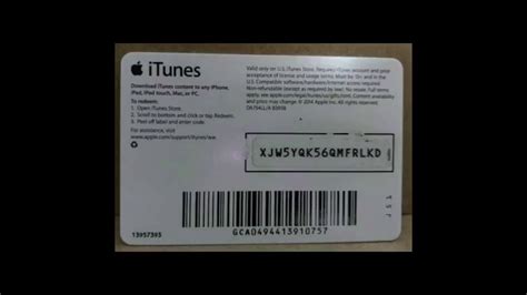 Check spelling or type a new query. Itunes card number free - YouTube