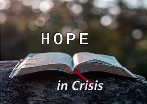 Hope In Crisis — New Harvest Community Church