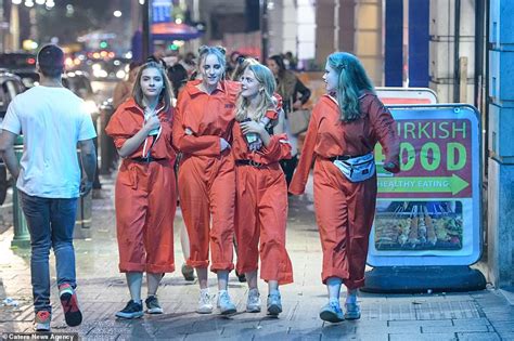 Thousands Take To The Streets In Scary Halloween Costumes Daily Mail