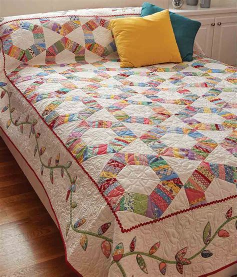 Friendship Rings Quilt Fons And Porter Quilt Patterns Traditional Quilts Traditional Quilt