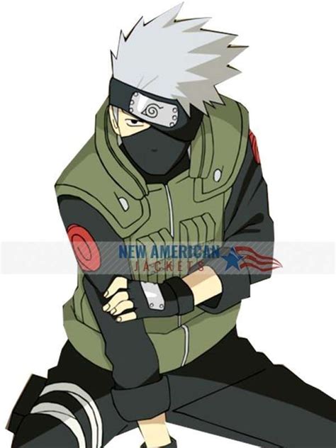 Naruto Kakashi Hatake Vest Cosplay Flak Jacket Costume New American