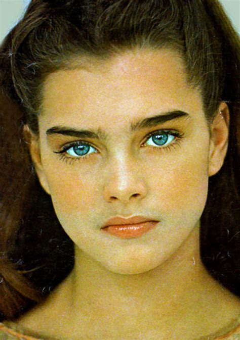 A cropped version of the original 1976 picture of brooke shields, taken for playboy by gary gross. 80s and 90s models | Tumblr