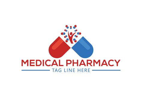 Creative Medical Pharmacy Logo Design Vector Design Concept 17347817
