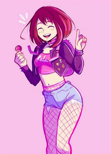 Uraraka Ochako Ochako Uraraka Menina Anime Personagens De Anime