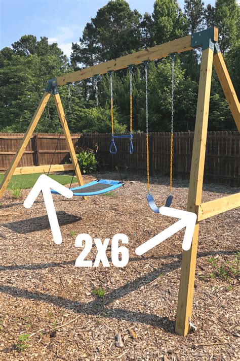 Diy Swing Set How To Easily Build Your Own