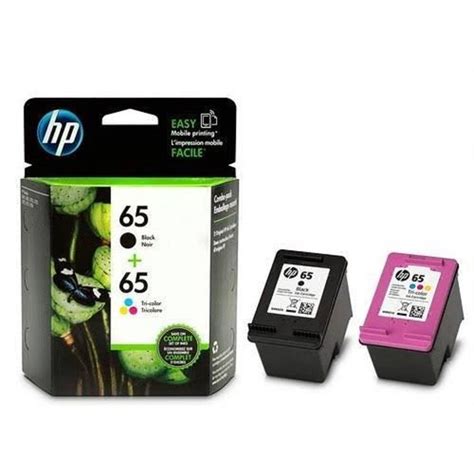 Black Hp 65 2 Ink Printer Cartridge Size Combo 2 Pack At Rs 799 In