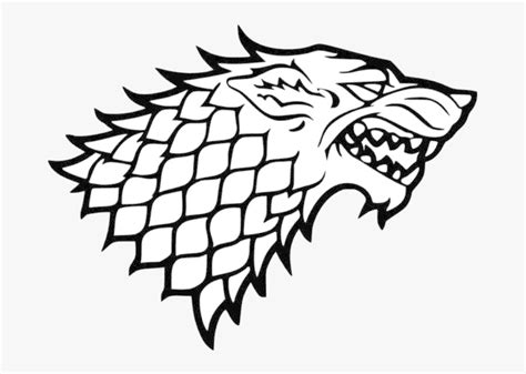 Game Of Thrones Stark Logo 10 Free Cliparts Download Images On