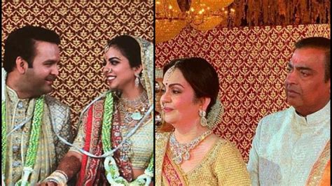 Isha Ambani Wedding Inside Pics And Videos Mukesh Ambani Gets