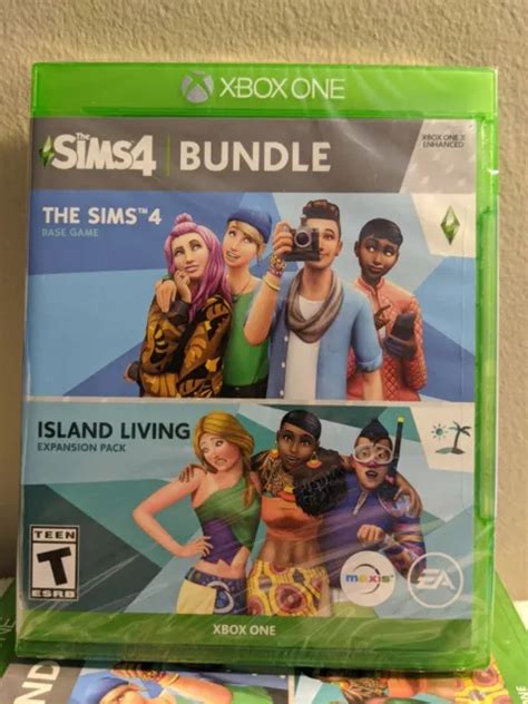The Sims 4 Plus Island Living Expansion Pack Bundle Microsoft Xbox One