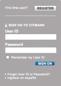 Login to your banking account on myciti.com