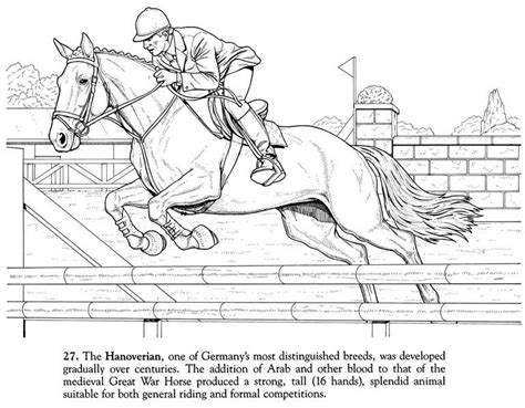 Elegant and detailed, there is enough here to color to satisfy the most creative and sophisticated artistic needs. Horse Coloring Page of Hanoverian Champion | Horse ...