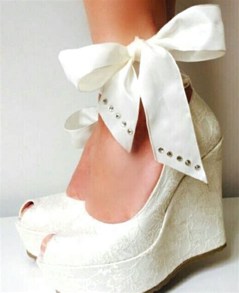 Wedding Wedding Shoes Bridal Wedge Shoesbridal Shoes Bridal Wedge