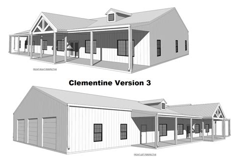 Clementine 50x100 Barndominium Floor Plan Barndominiumfloorplans
