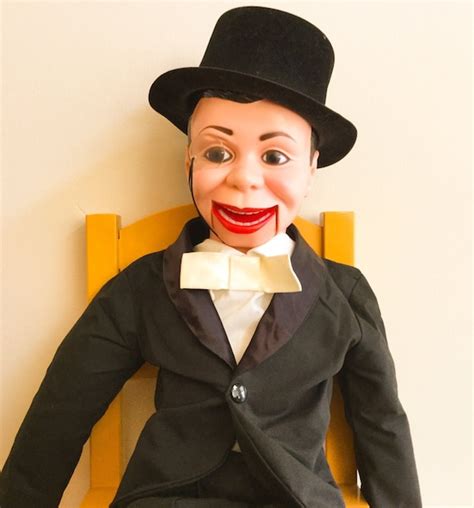 Vintage Ventriloquist Dummy Charlie Mccarthy Boxed Etsy