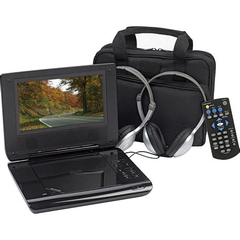 Audiovox D705pk 7 Portable Dvd Player W Car Headrest D705pk