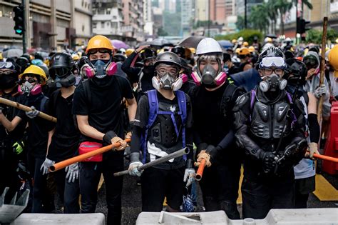 Bravery And Nihilism Amid The Protests In Hong Kong The New Yorker
