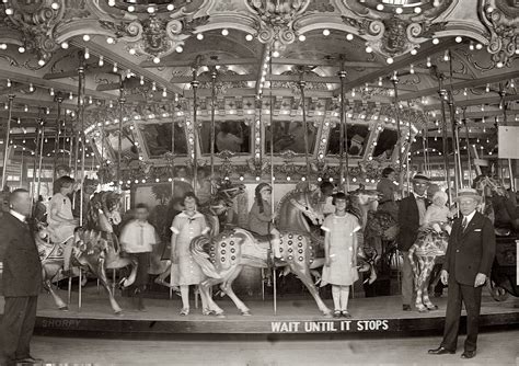 Dentzel Carousel At The Glen Echo Amusement Park In Montgomery County
