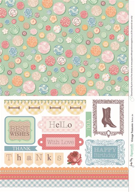 Printable Scrapbook Paper Printable Paper Printable Stickers