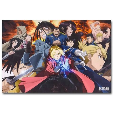 Fullmetal Alchemist Poster Anime Art Artwork Pictures