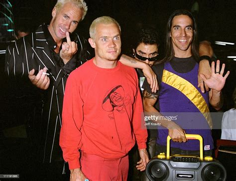 Chad Smith Flea Dave Navarro And Anthony Kiedis Of Red Hot Chili