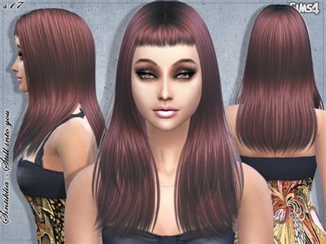 The Sims Resource Sintiklia Hair S17 Still Into You • Sims 4 Downloads
