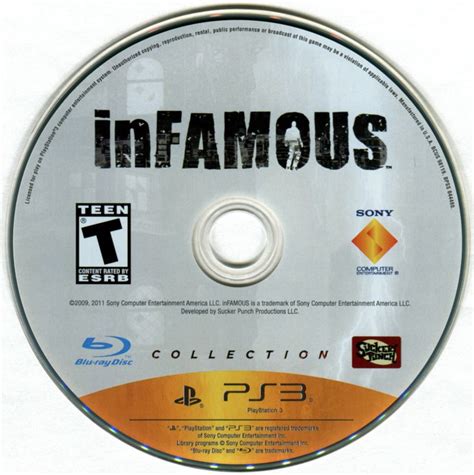 Infamous Collection 2012 Playstation 3 Box Cover Art Mobygames