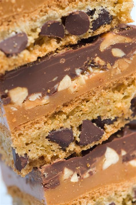 Sugar And Spice By Celeste Chocolate Caramel Cookie Bars A Dream Come True