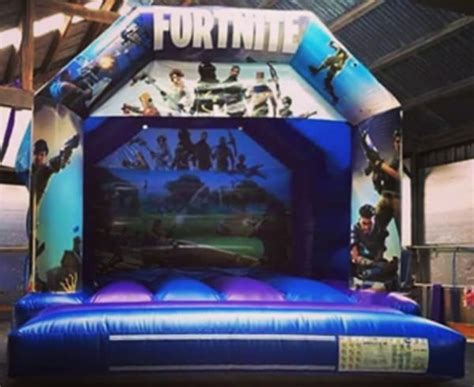 Fortnite Castle Birdys Inflatable Hire
