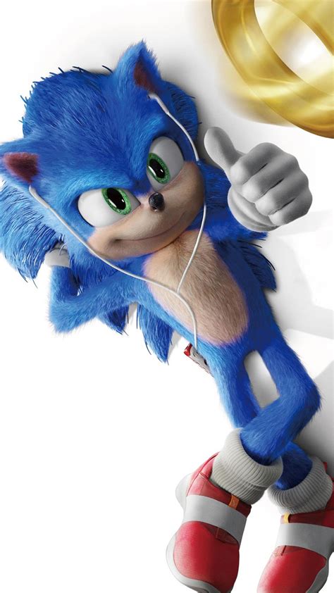 2160x3840 Resolution Poster Of Sonic The Hedgehog Movie Sony Xperia X